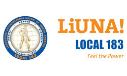 LiUNA! Local 183 logo