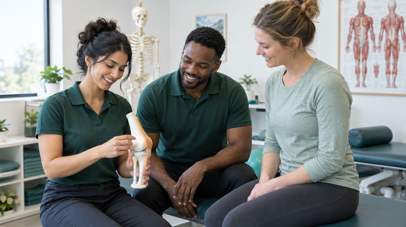 Right Time Rehab therapist with a patient